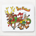 Spiritueux de Noël tapis de souris