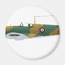 Spitfire de Supermarine Aimant Pour Réfrigérateur