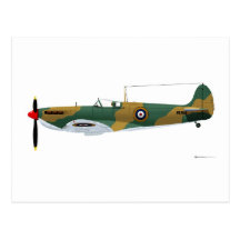 Spitfire de Supermarine Carte Postale