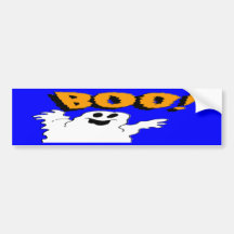 Spook 2 van het boe-geroep bumperstickers