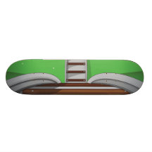Spoorweg Skate Deck