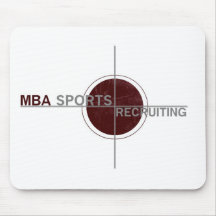 Sports de MBA recrutant le mousepad Tapis De Souris