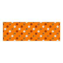Sports oranges cartes de visite professionnelles