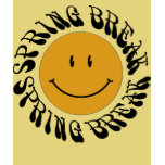 Spring Break Smiley T-shirt
