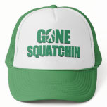 Squatchin allé casquettes de camionneur