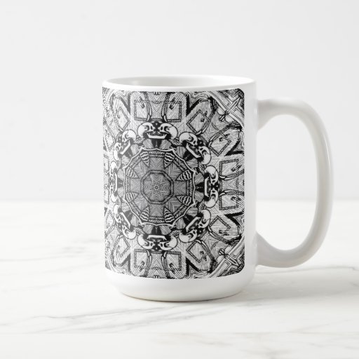 Squelettes sur la tasse de défilé
