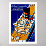 SS Nieuw Amsterdam Posters