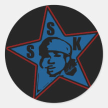 SSK Ster - Ronde Sticker