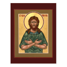 St. Alexis Man van de Kaart van het Gebed van de G Wens Kaart