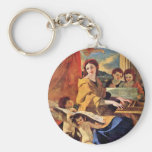 St Cecilia par Poussin Nicolas (la meilleure quali Porte-clefs