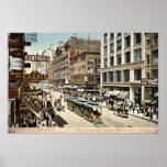 St Chicago IL van de staat Wijnoogst 1905 Afdruk