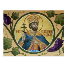St. Constantine de Grote Kaart van het Gebed Wenskaarten