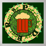 St de Looppas van het Bier van de Padie Afdruk