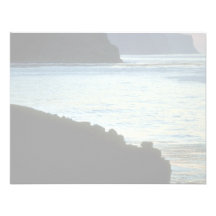St George, coucher du soleil de Pribilof au-dessus Cartons D'invitation