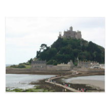 ST MICHAELS ZET CORNWALL OP WENSKAART