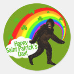 St. Patrick Dag Bigfoot Stickers