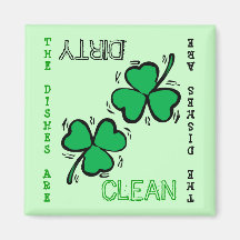St. Patrick Magneet van de Afwasmachine van de Dag