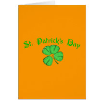 St. Patrick's Day Cartes De Vœux