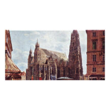 St. Stephen Kathedraal van Voorraad Im Eisen Persoonlijke Fotokaarten
