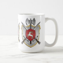 Stag Battle Crest Mug