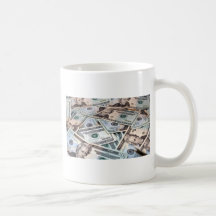 Stapel van geld bekers