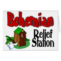 Station de Bohème de soulagement Carte