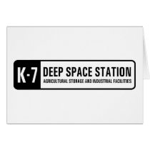 station k-7 d'espace lointain cartes