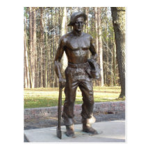 Statue Closeup.JPG du canyon grand ccc de PA Cartes Postales