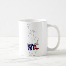 Statue de tasse de liberté