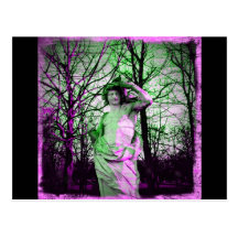 Statue grunge de DES Tuileries de Jardin Cartes Postales