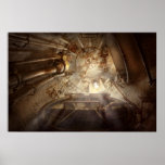 Steampunk - naval - l'issue de secours posters