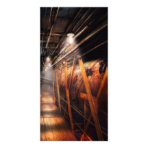 Steampunk - tuyauterie - le couloir modèle pour photocarte