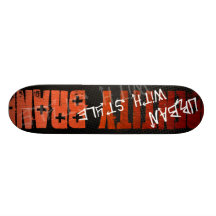 Stedelijk met stijl skateboard deck