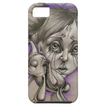 "Steekt" iphone uit hard geval met siliconeomslag  Case-Mate iPhone 5 Hoesjes