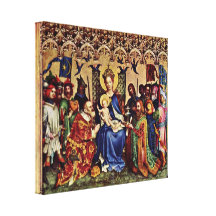 Stefan Lochner - adoration des Magi Toiles Tendues