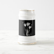 stein de fleur blanche tasse