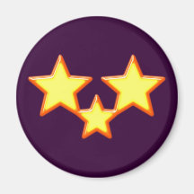 Sterne mit Kind stars with child Kühlschrankmagnete