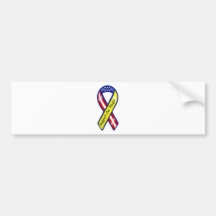 Steun Ons Lint van Troepen Bumpersticker