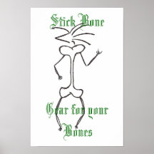 StickBone Posters