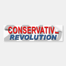 Sticker de conservatieve van de "Conservatieve Rev Bumpersticker