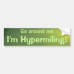 Sticker II van de Bumper van Hypermiling Bumperstickers