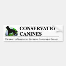 Sticker van de Bumper van het behoud de Honds Bumperstickers
