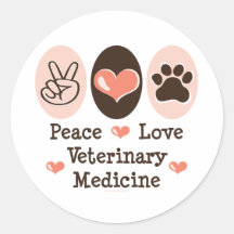 Stickers 20 Pk van de Veterinaire Geneeskunde van 