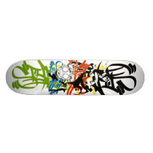 Stijl graf sk8board skateboard