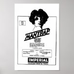 Stille de filmreclame van de VAL van Clara Bow Afdruk