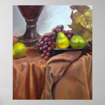 Stilleven met fruit poster