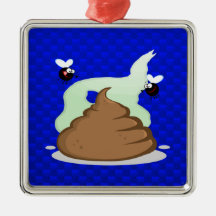 Stinky Poo; Blauw Ornament