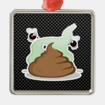 Stinky Poo; Glad Kerstboom Ornamenten