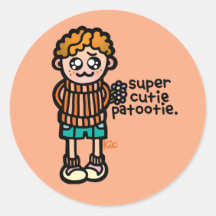 stok het op uw patootie. stickers