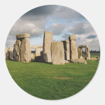 Stonehenge Ronde Stickers
